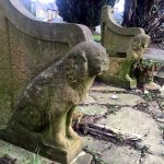 Seat of Remebrance in a state of decay